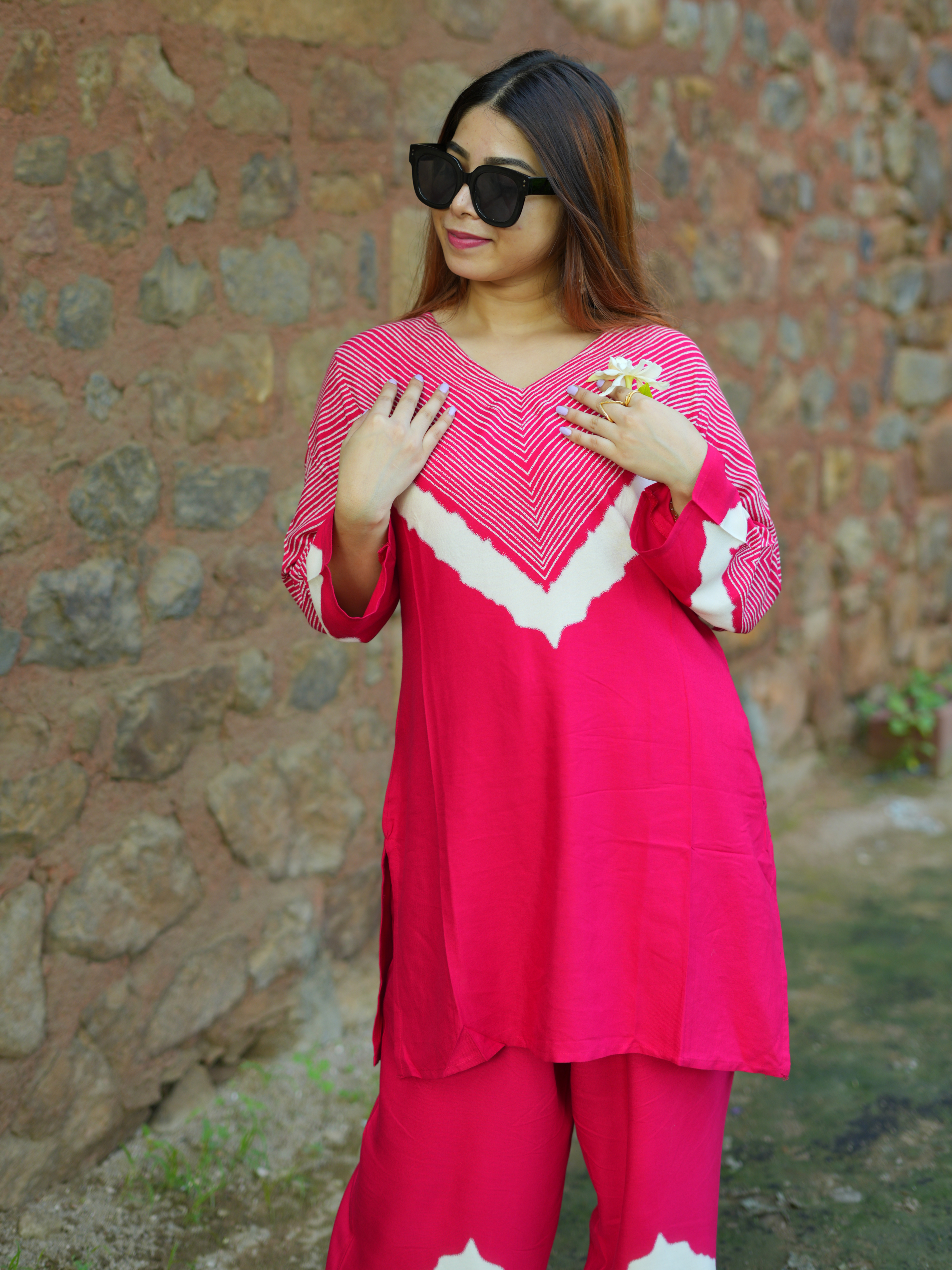 Gulabi Noor Co-ord Set