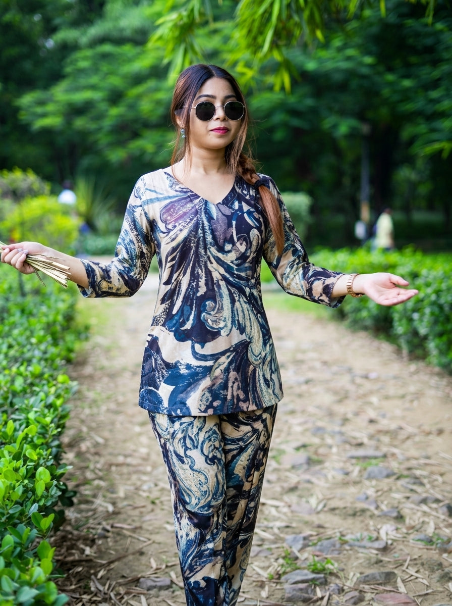 Midnight Mocha Co-ord Set