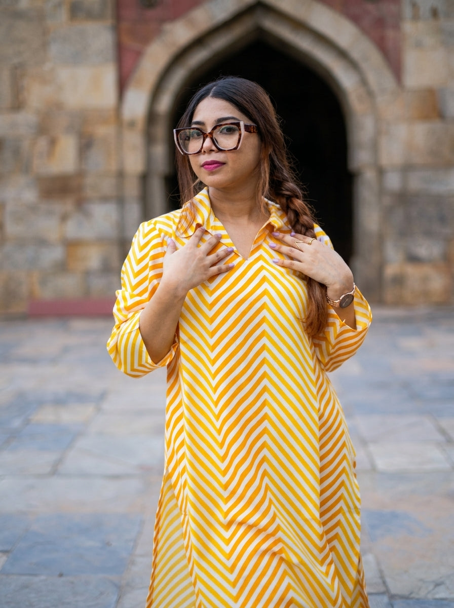 Sunray Chevron Co-ord Set