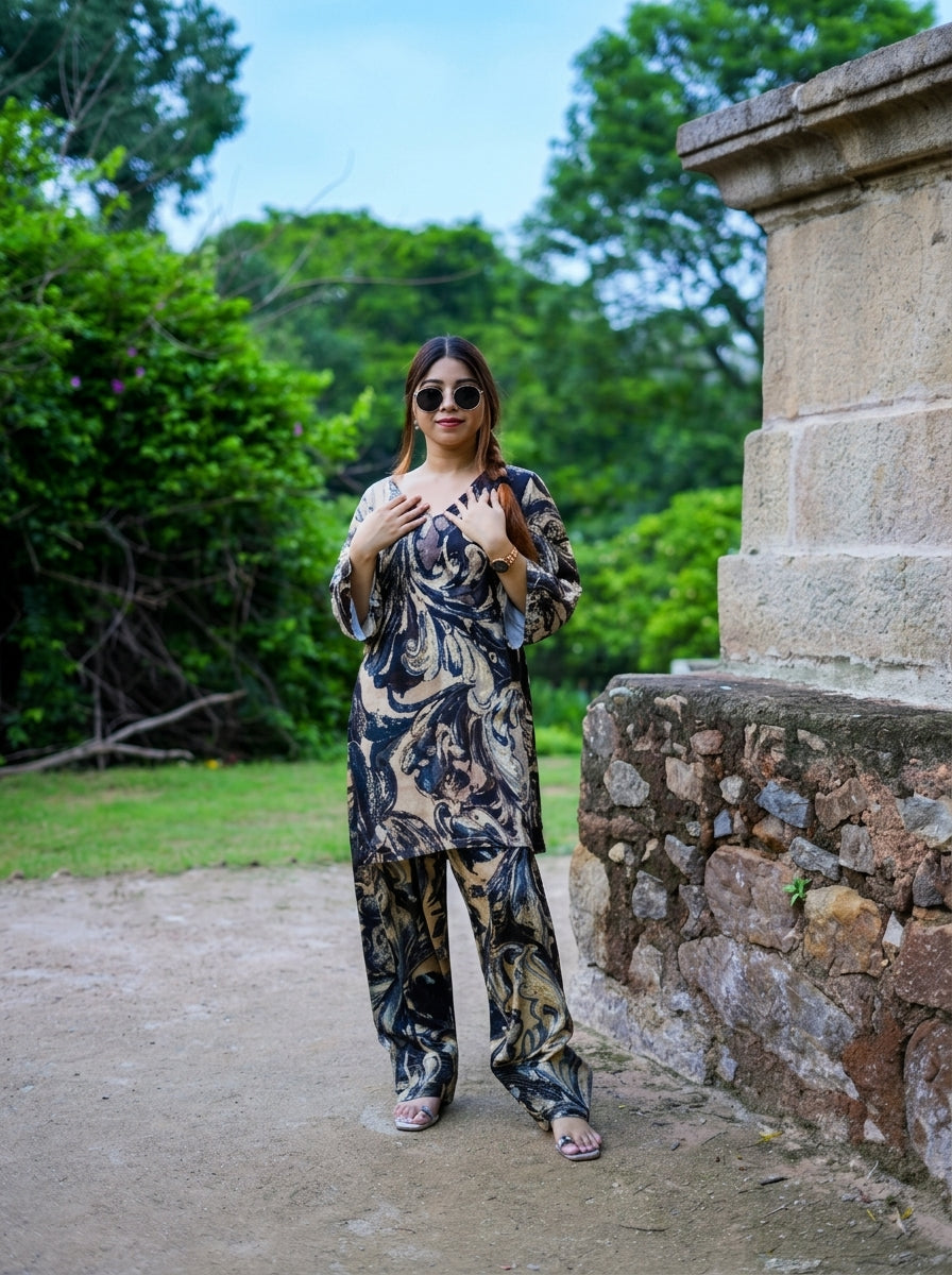 Midnight Mocha Co-ord Set