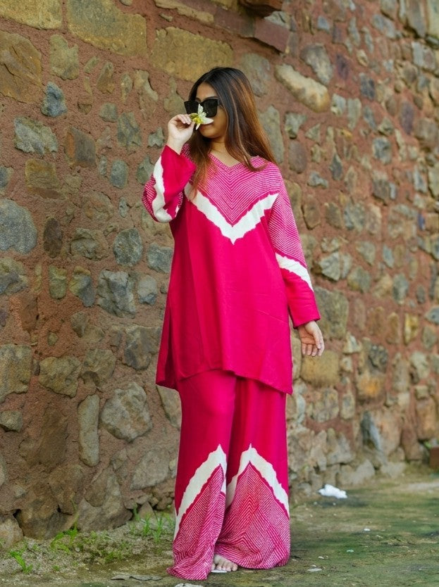 Gulabi Noor Co-ord Set